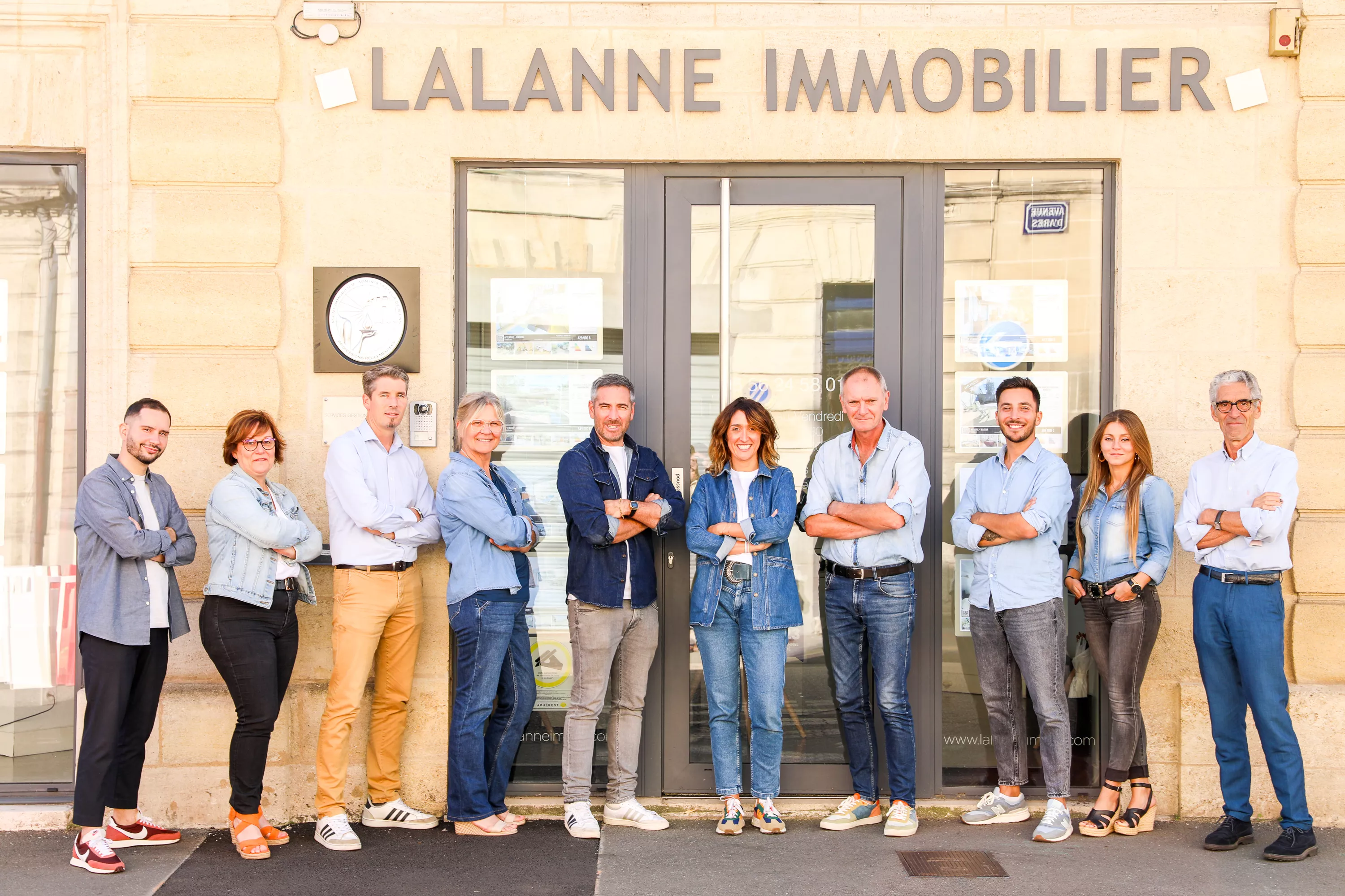 Equipe lalanne immobilier meilleure agence immobilière bordeaux